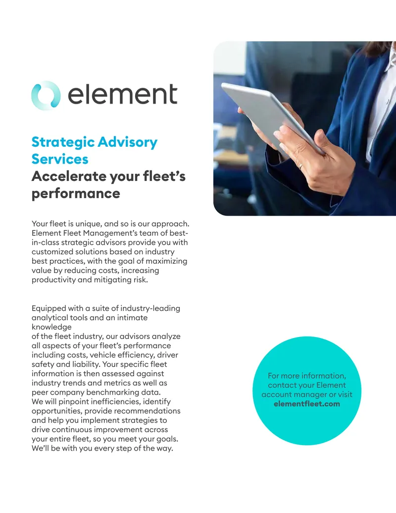 Strategic Advisory Services for Fleet Performance preview page 1