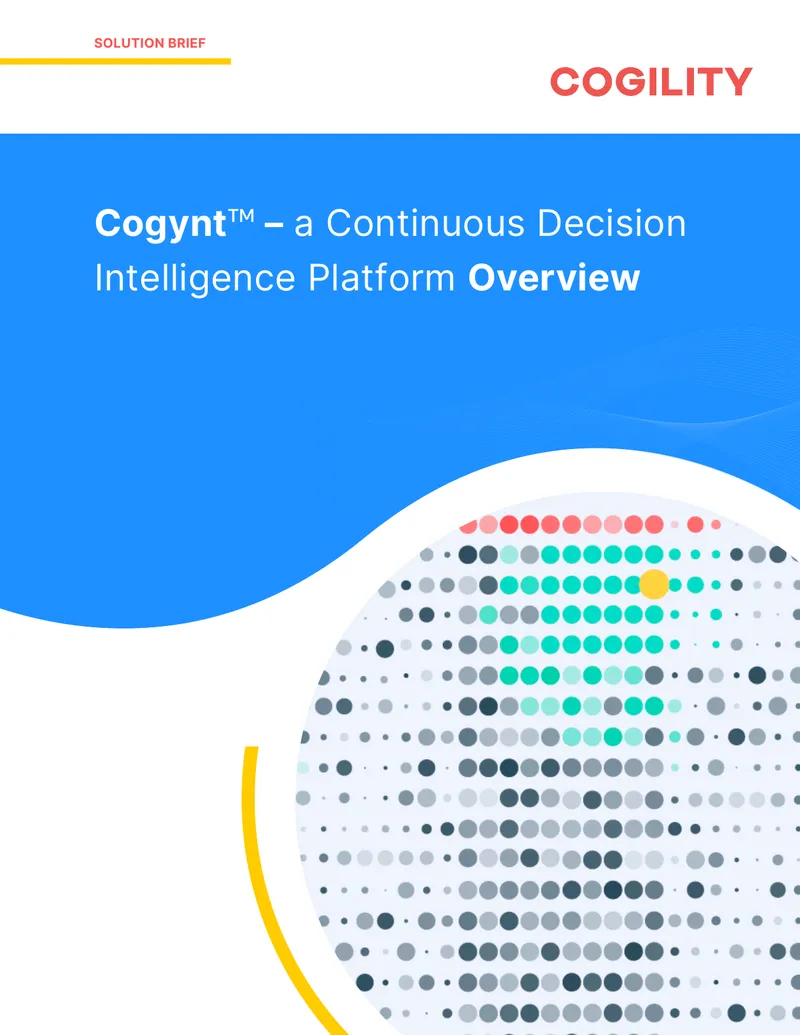 Cogynt Continuous Decision Intelligence Platform Overview preview page 1