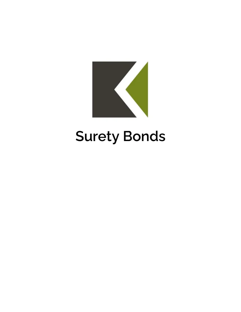 Surety Bonds Management and Procedures Guide preview page 1
