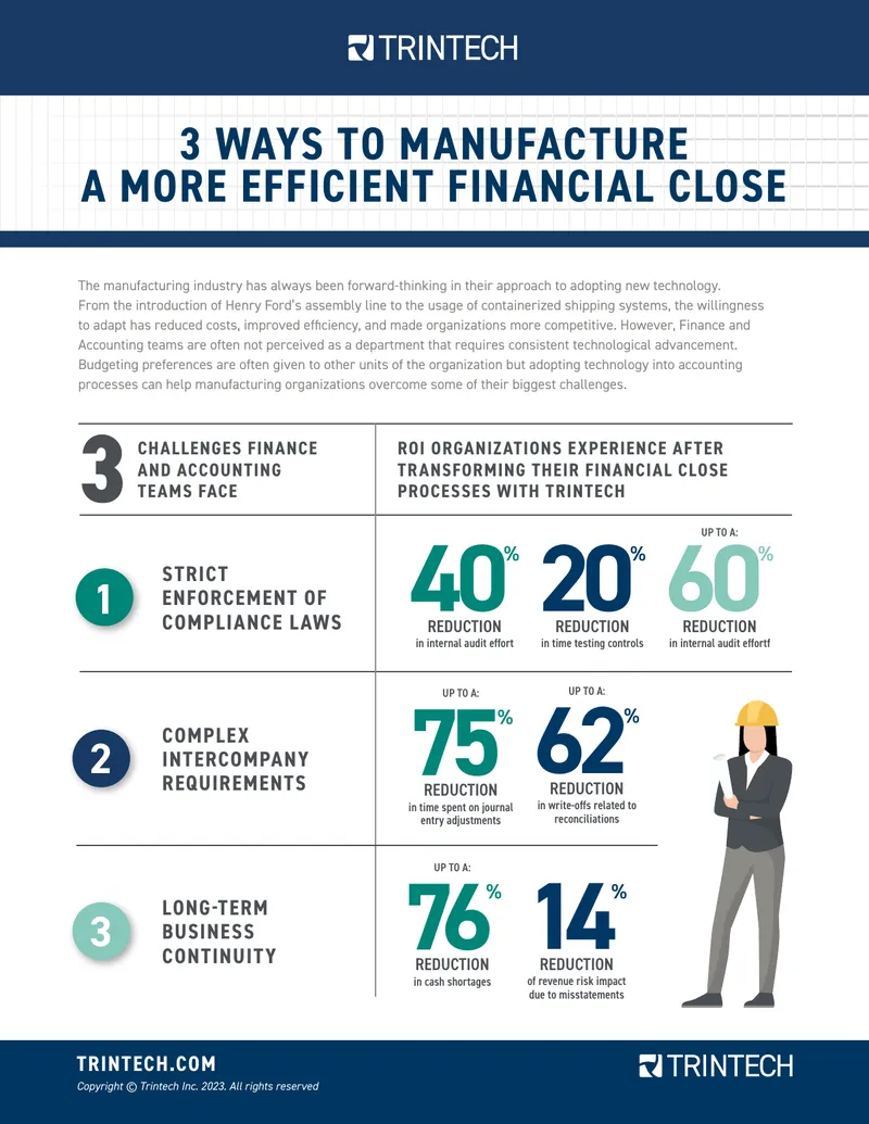Financial Close Process Improvement in Manufacturing preview page 1