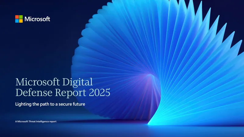 Microsoft Digital Defense Report 2025 Overview preview page 1