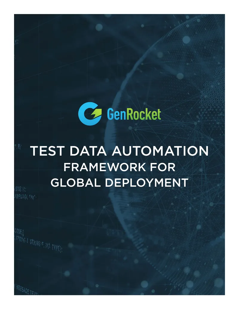 Test Data Automation Framework for Global Deployment preview page 1