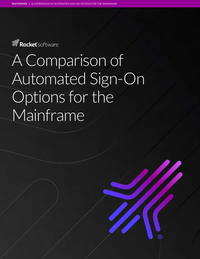 Comparison of Automated Sign-On Options for Mainframe preview page 1