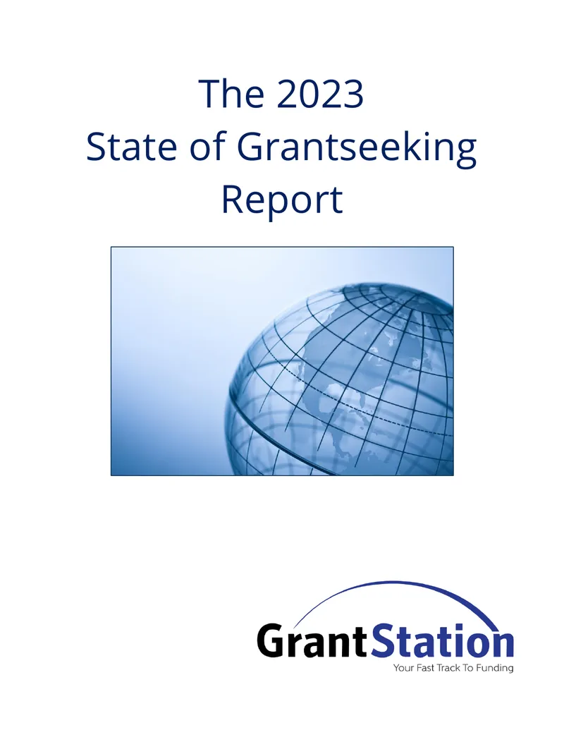 2023 State of Grantseeking Report Overview preview page 1