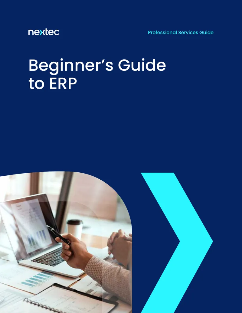 Beginner’s Guide to ERP for Professional Services preview page 1