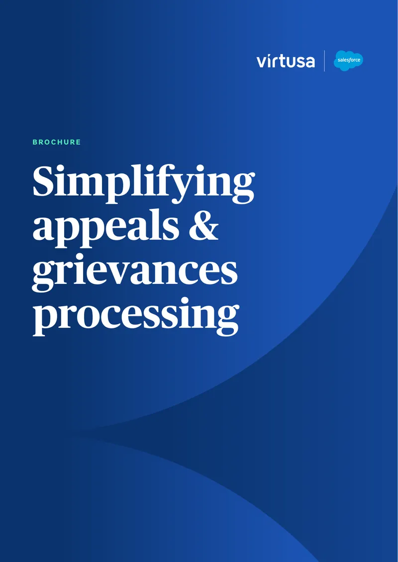 Appeals and Grievances Processing Solution Overview preview page 1