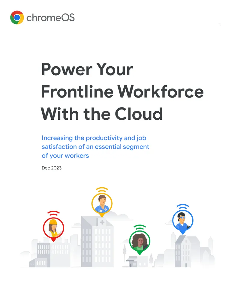 Empowering Frontline Workers with Cloud Technology preview page 1