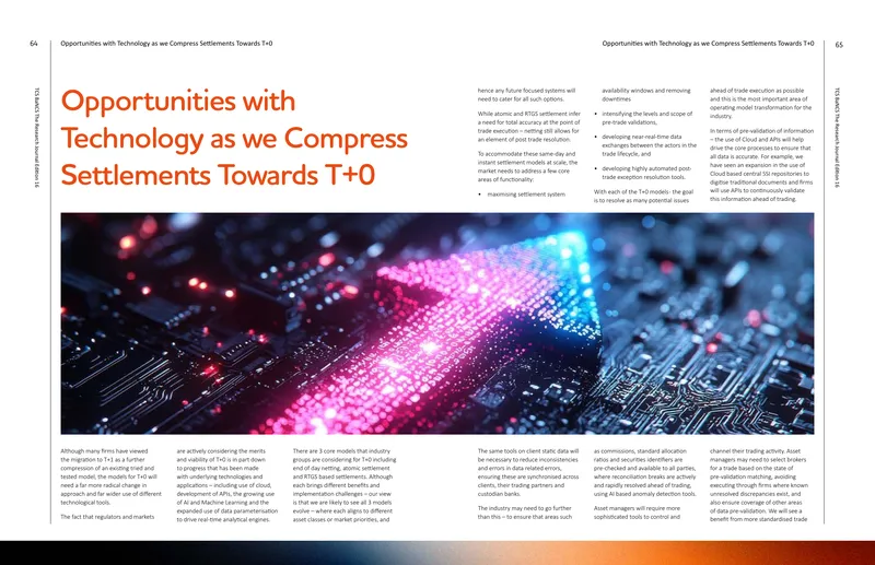 Technology Opportunities for T+0 Settlement Models preview page 1