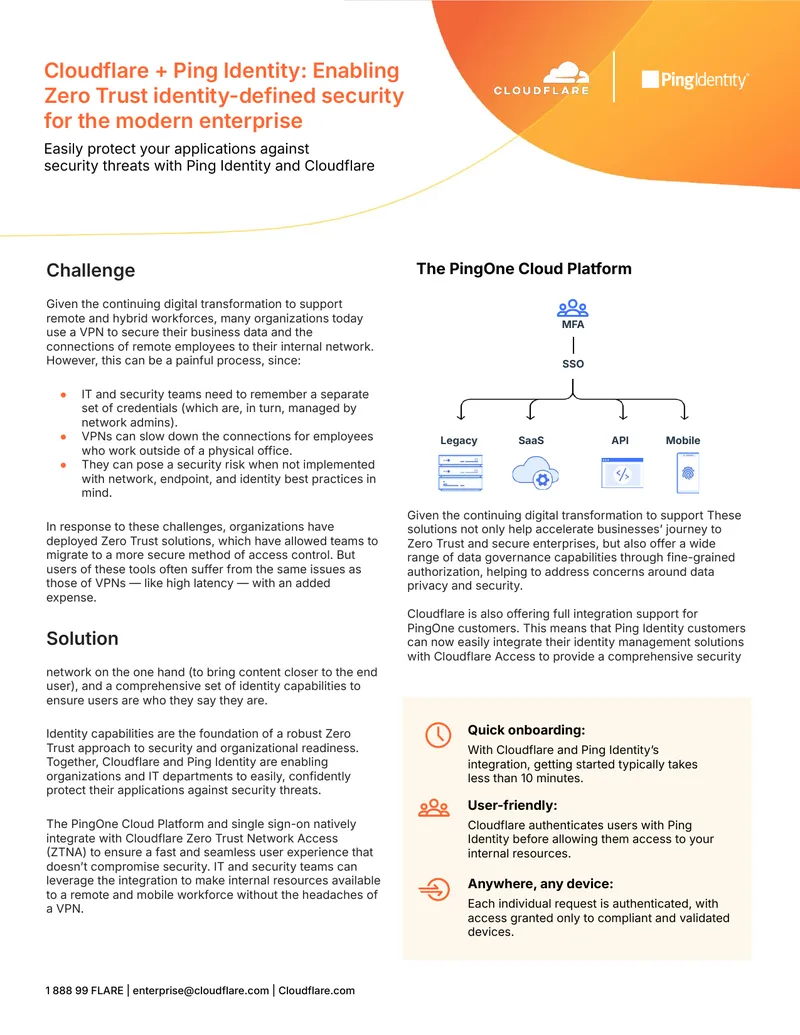 Zero Trust Security Solutions Integration Guide preview page 1