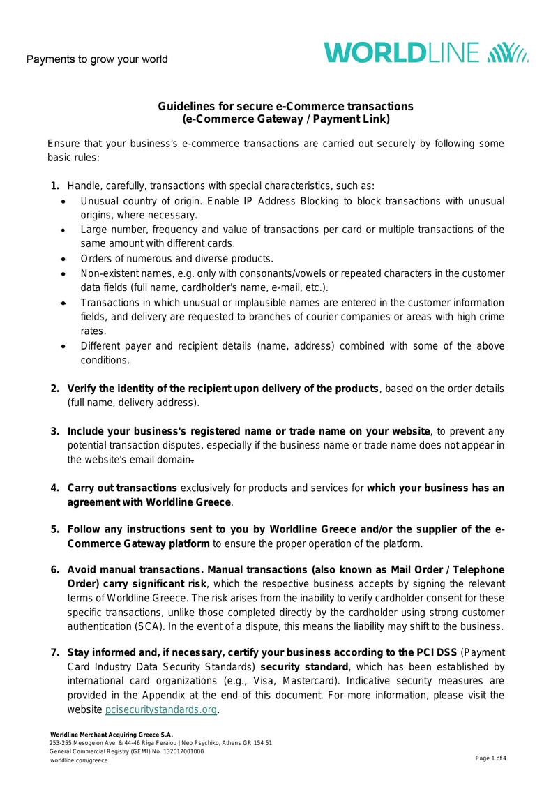Guidelines for Secure e-Commerce Transactions preview page 1