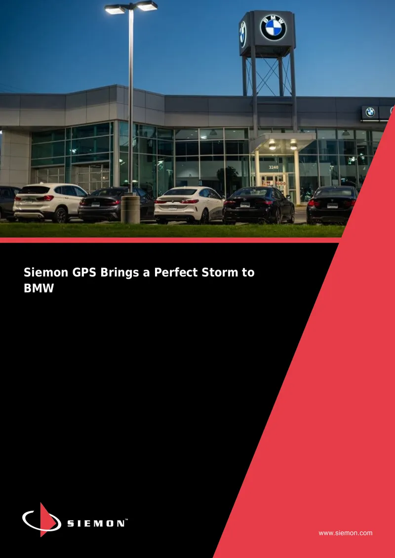 Siemon GPS Infrastructure Management for BMW preview page 1
