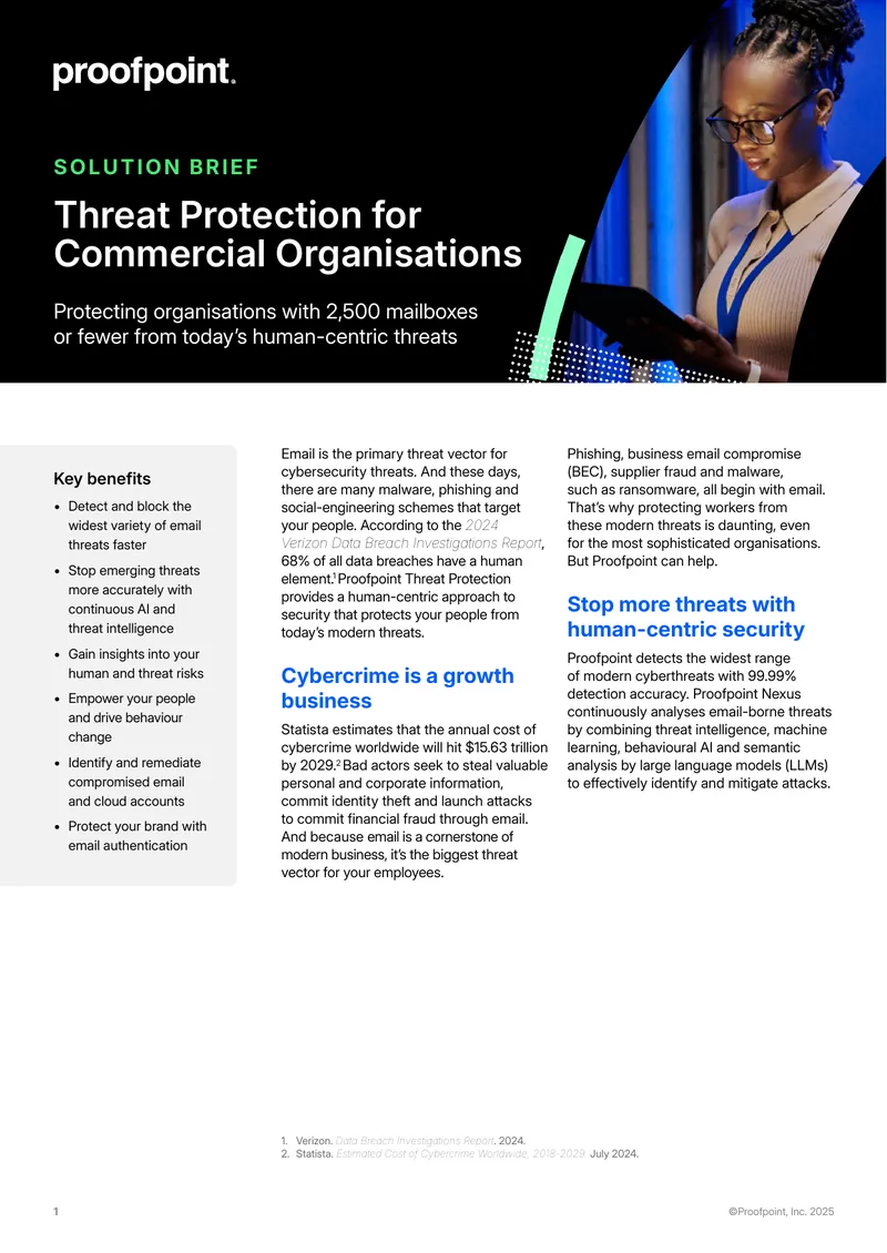 Overview of Email Threat Protection Solutions preview page 1
