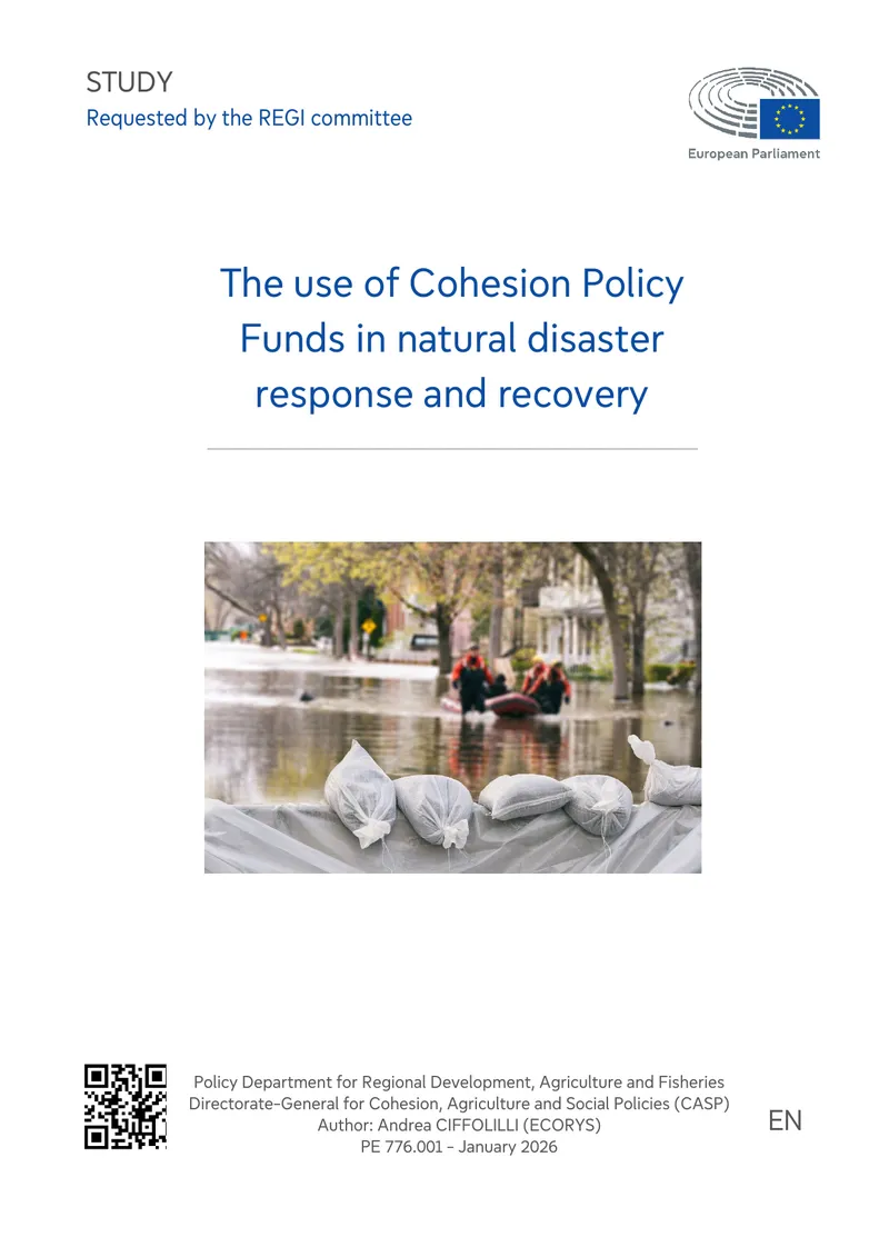 Cohesion Policy Funds in Natural Disaster Response preview page 1