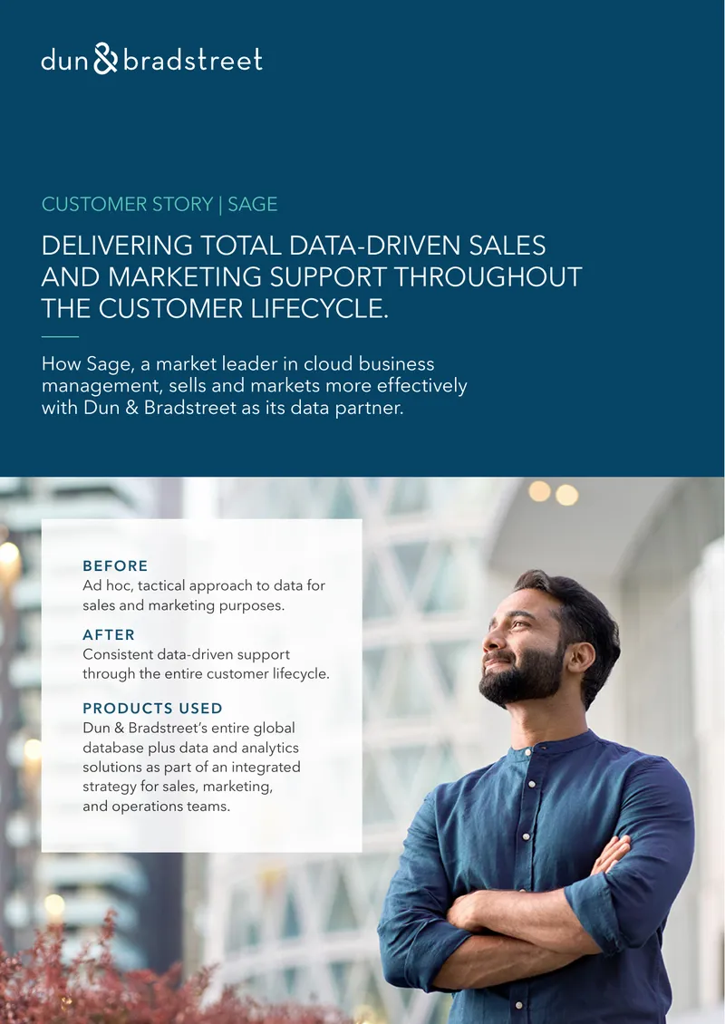 Data-Driven Sales and Marketing Support Case Study preview page 1