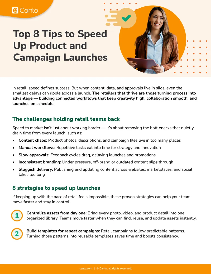 Strategies to Accelerate Retail Product Launches preview page 1
