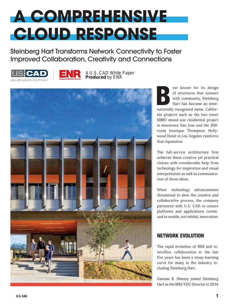 Steinberg Hart's Transition to Cloud-Based Collaboration preview page 1