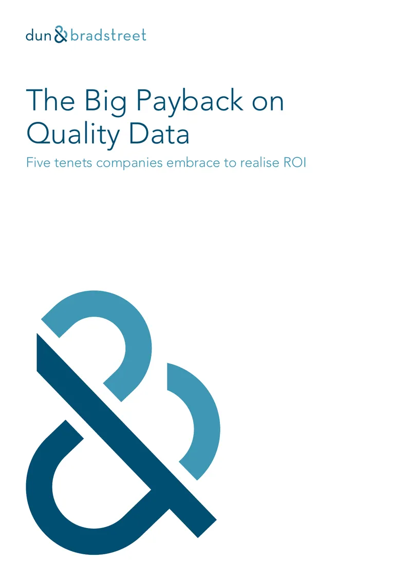 Five Tenets for Achieving ROI from Quality Data preview page 1
