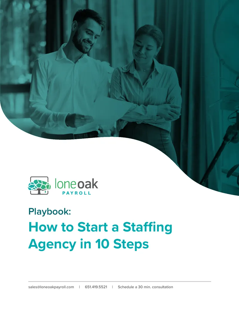 Guide to Starting a Staffing Agency in Ten Steps preview page 1