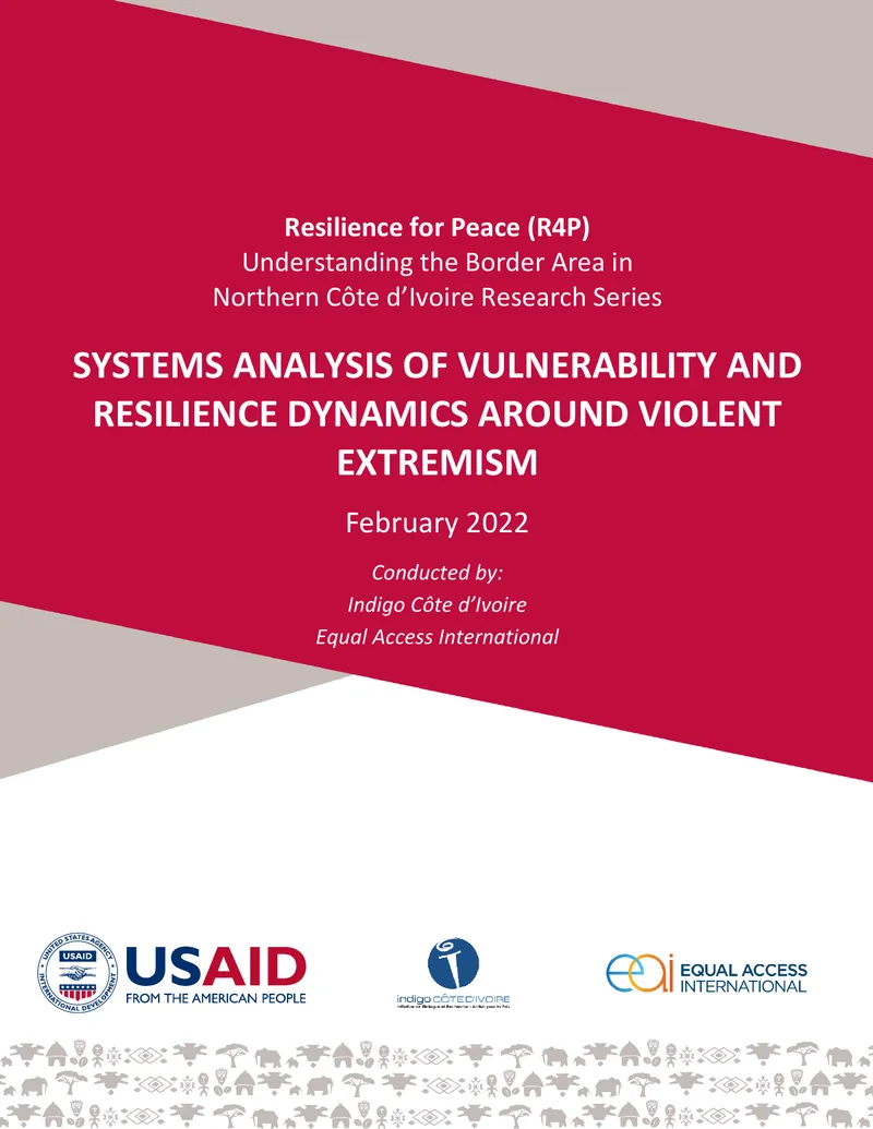 Systems Analysis of Vulnerability and Resilience Dynamics preview page 1