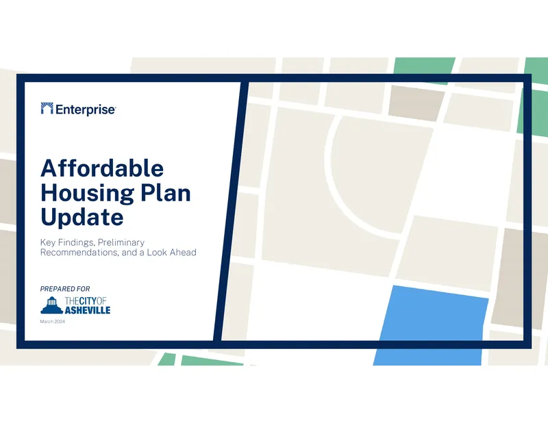 Affordable Housing Plan Update and Recommendations preview page 1