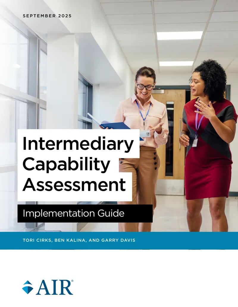 Intermediary Capability Assessment Implementation Guide preview page 1