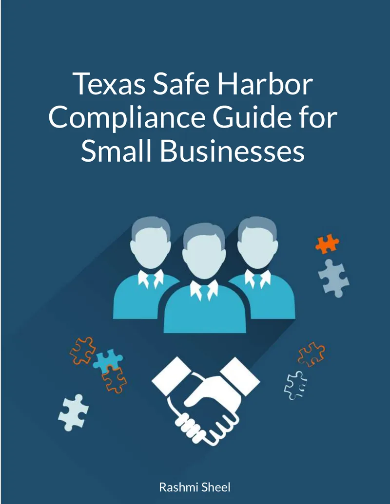 Texas Safe Harbor Compliance Guide for Small Businesses preview page 1