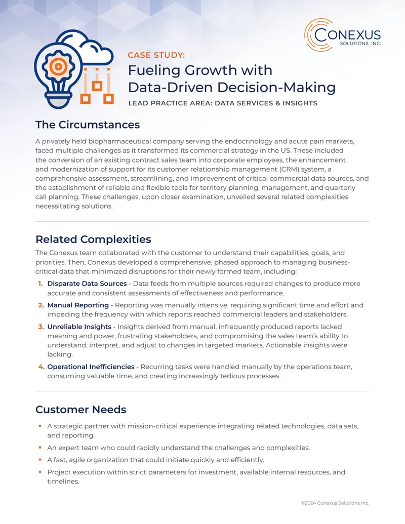 Data-Driven Decision-Making Case Study preview page 1