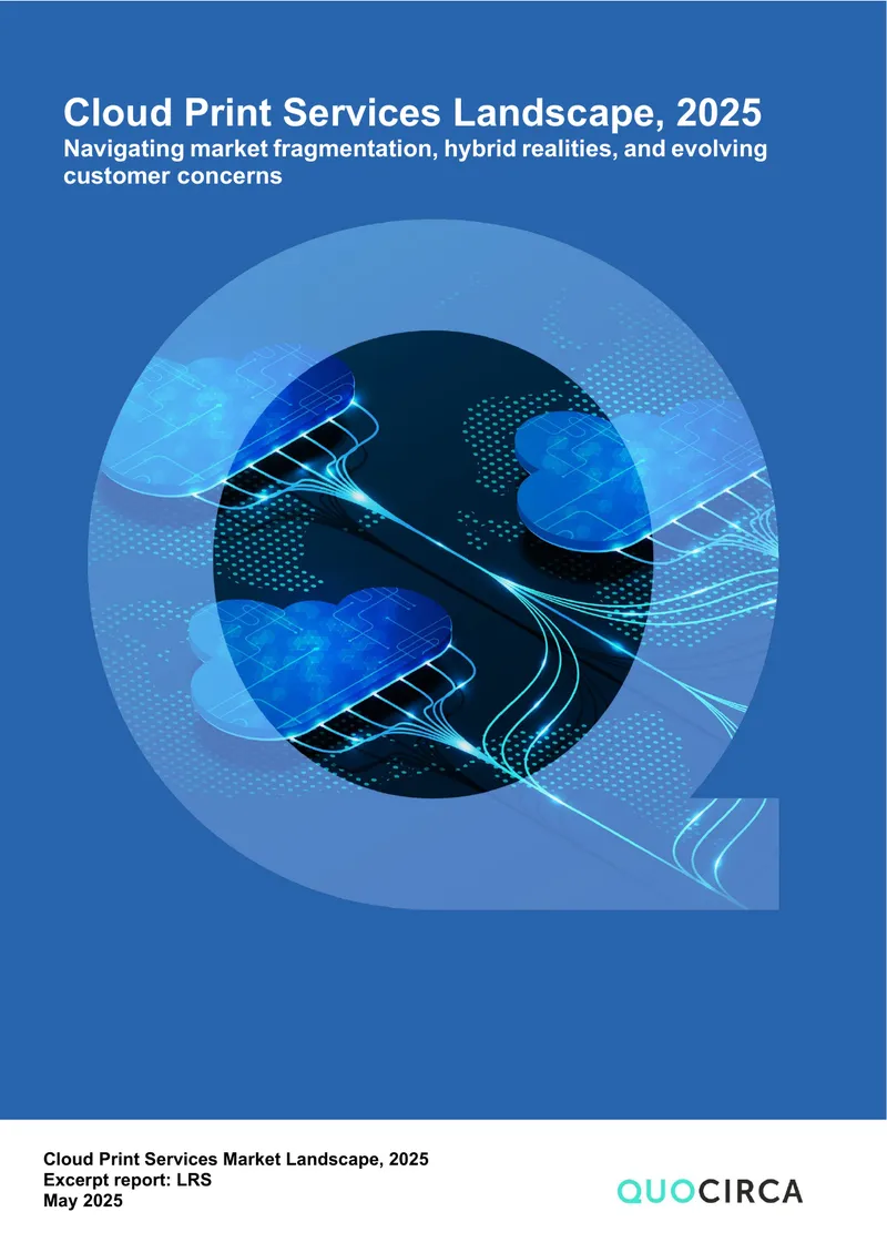 Cloud Print Services Market Landscape 2025 preview page 1