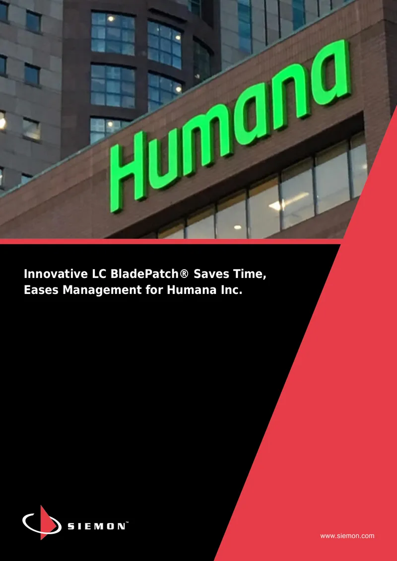 LC BladePatch Jumper Implementation at Humana preview page 1
