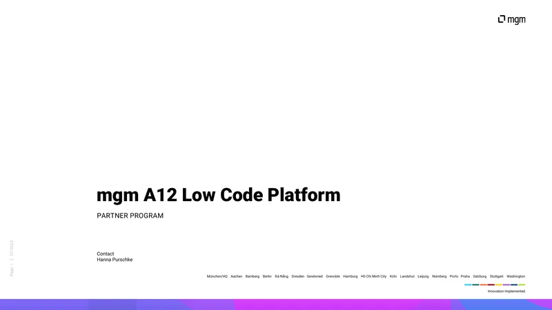 A12 Partner Program Overview preview page 1