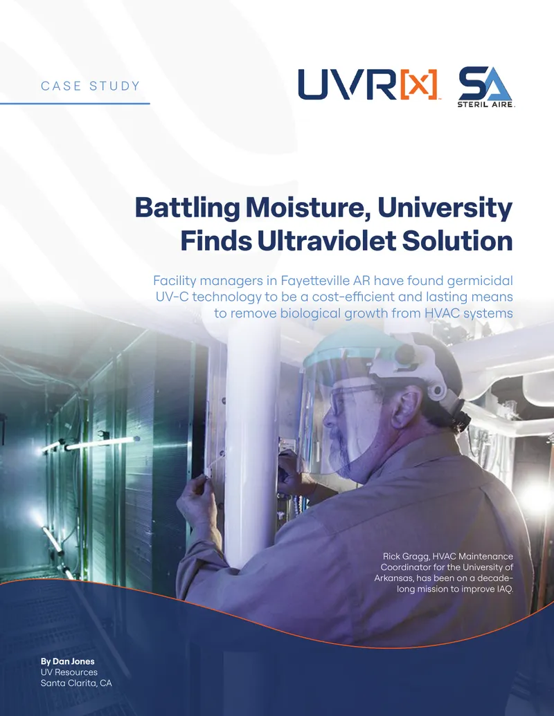 University of Arkansas HVAC UV-C Technology Case Study preview page 1