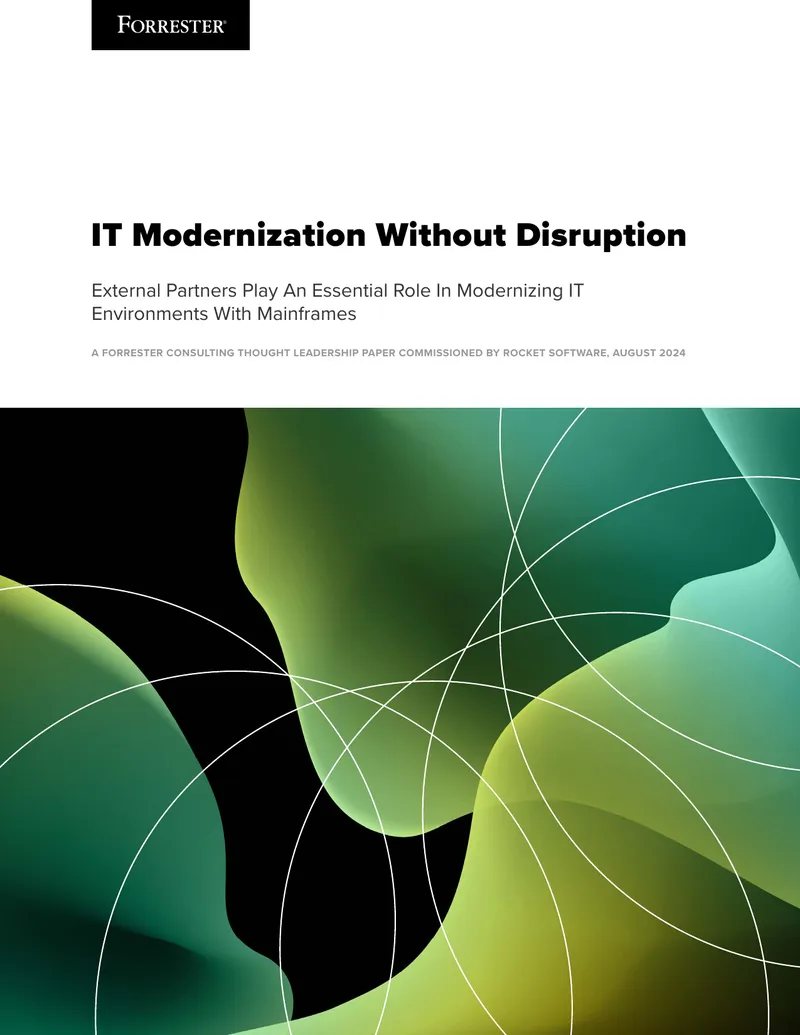 IT Modernization Strategies Involving Mainframes preview page 1