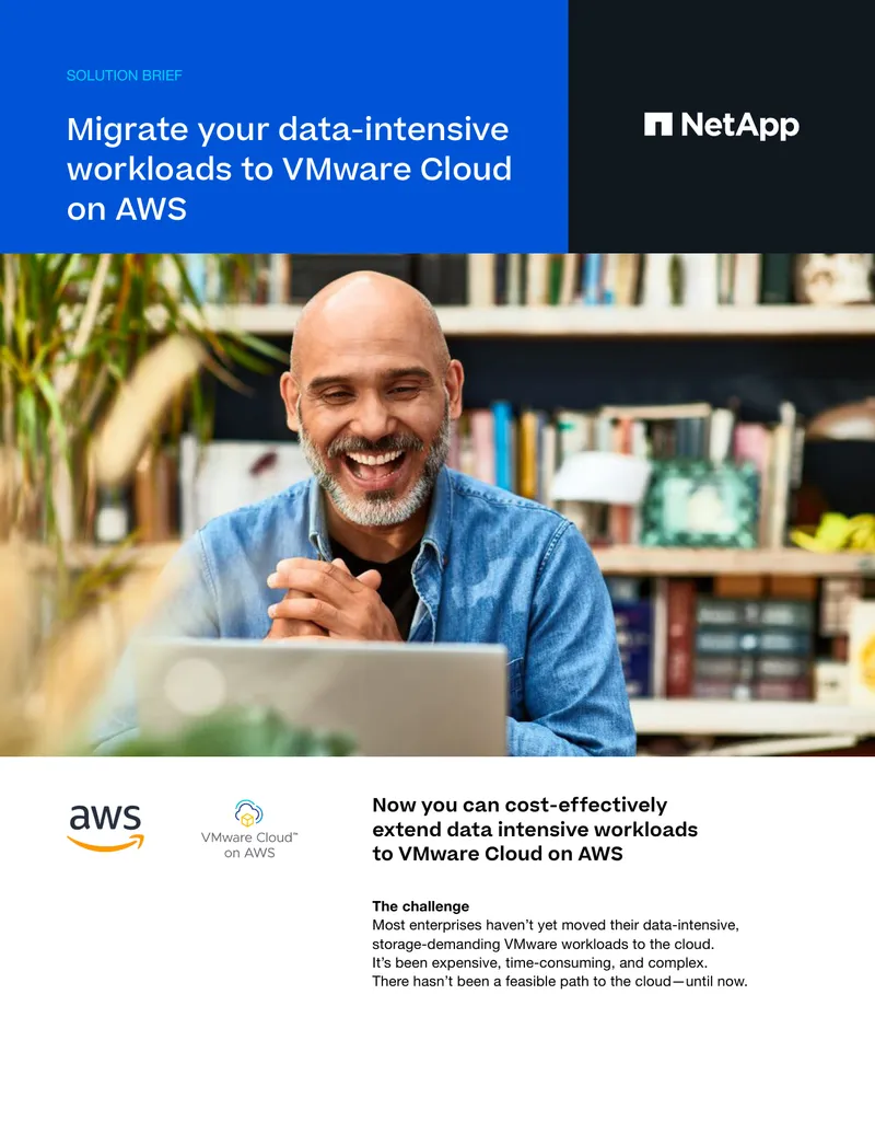 VMware Cloud on AWS Migration Solution Brief preview page 1