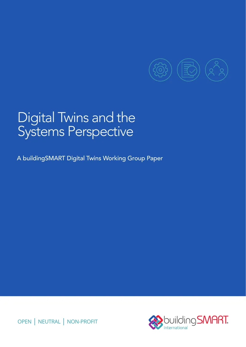 Digital Twins and Systems Perspective Working Group Paper preview page 1