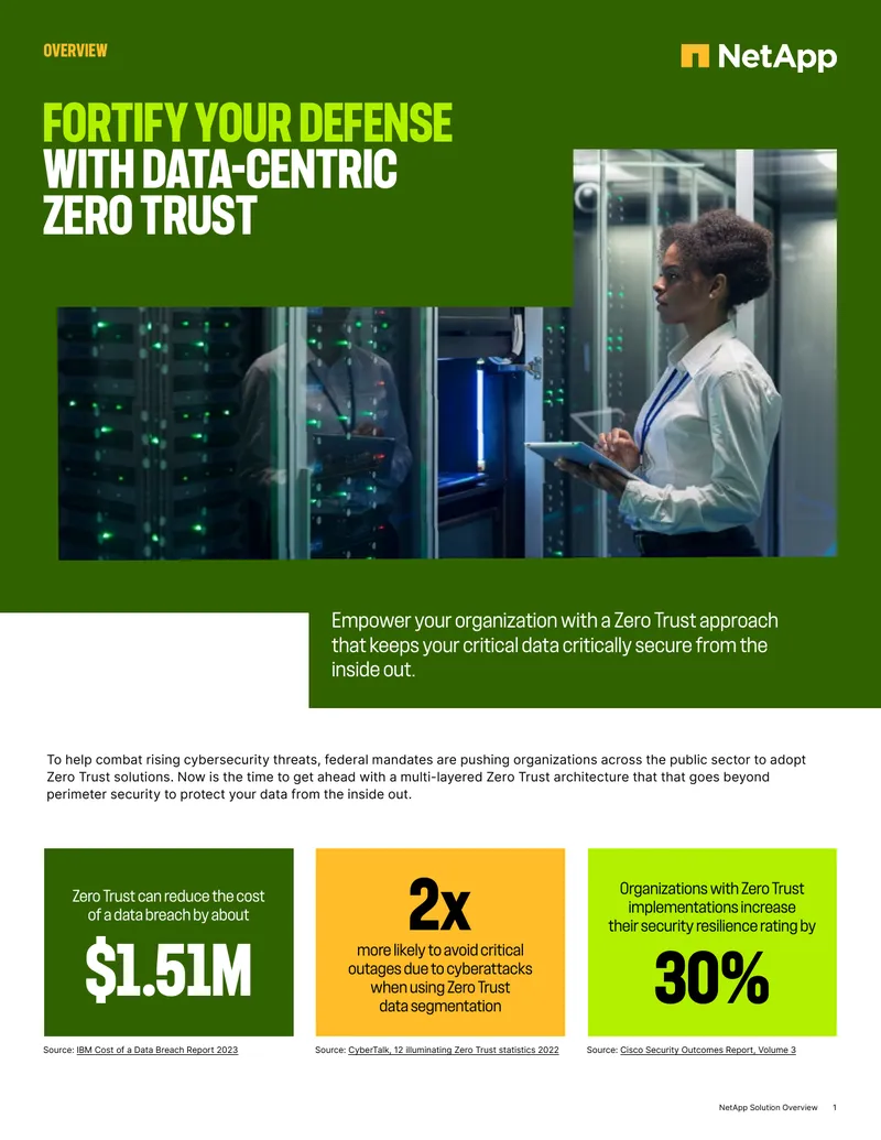 Zero Trust Architecture Implementation Guide preview page 1
