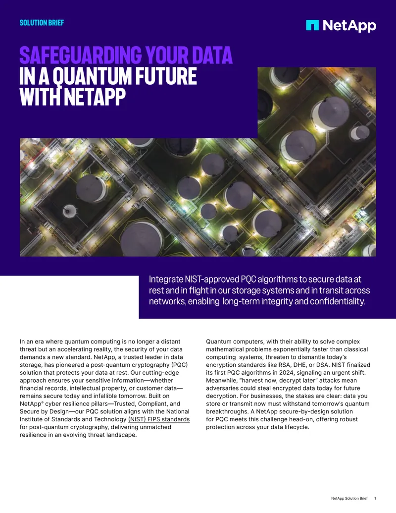Post-Quantum Cryptography Solution Overview preview page 1