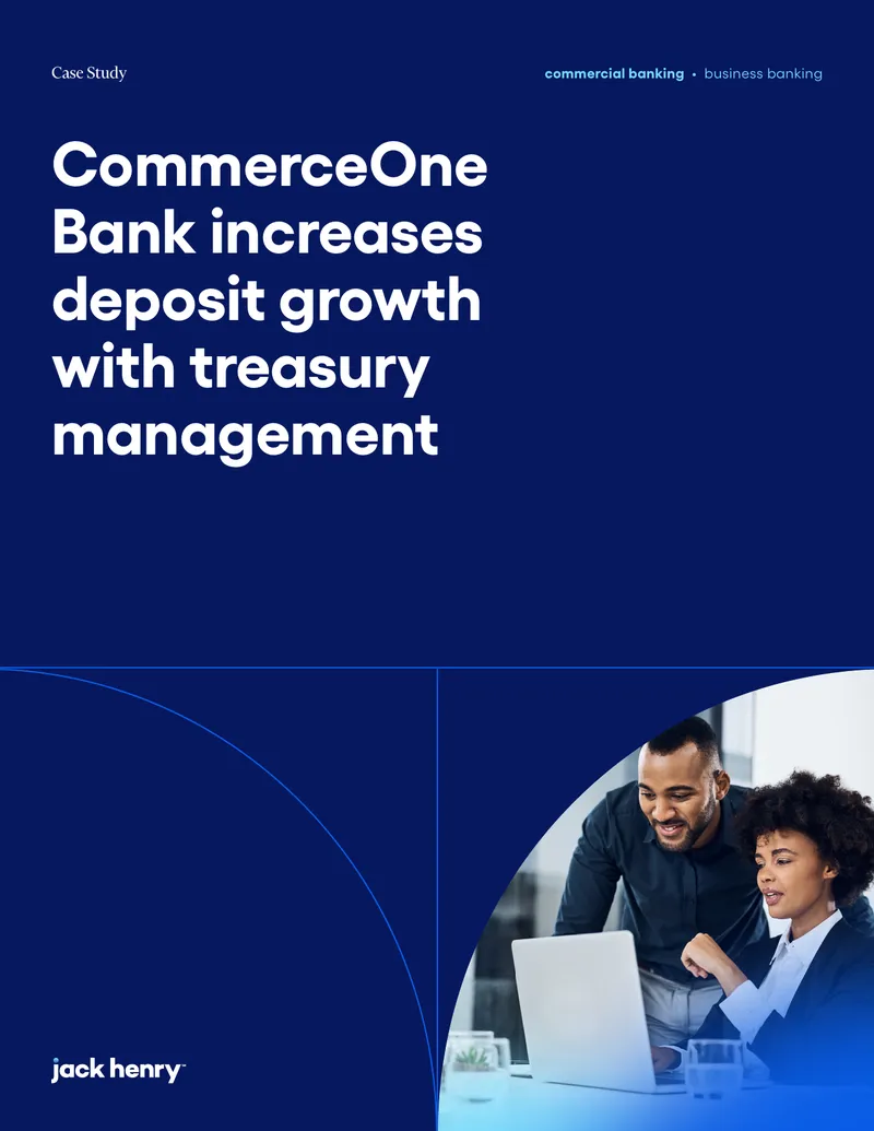 CommerceOne Bank Treasury Management Case Study preview page 1
