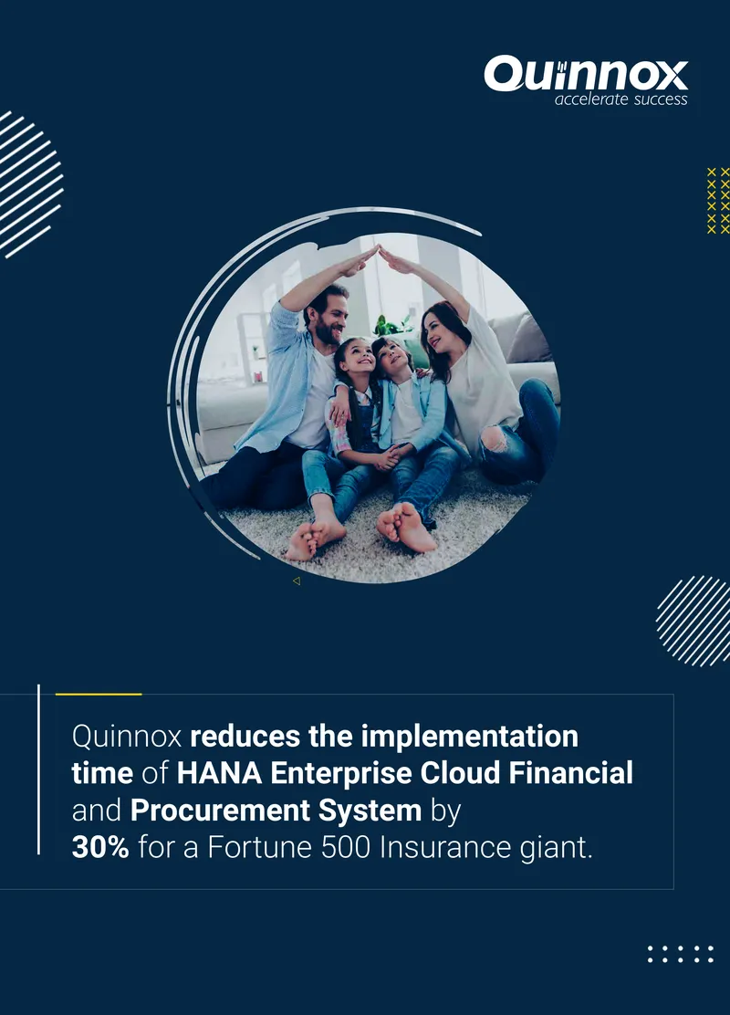 Implementation of HANA Enterprise Cloud for Insurance Company preview page 1