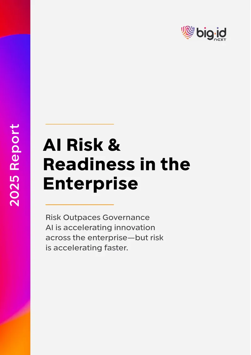 AI Risk and Readiness in the Enterprise 2025 Report preview page 1
