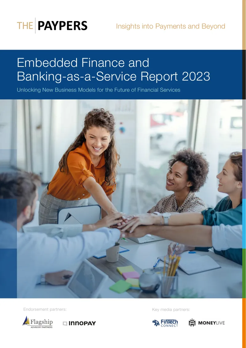 Embedded Finance and Banking-as-a-Service Report 2023 preview page 1