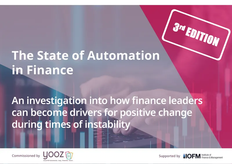 State of Automation in Finance Report preview page 1