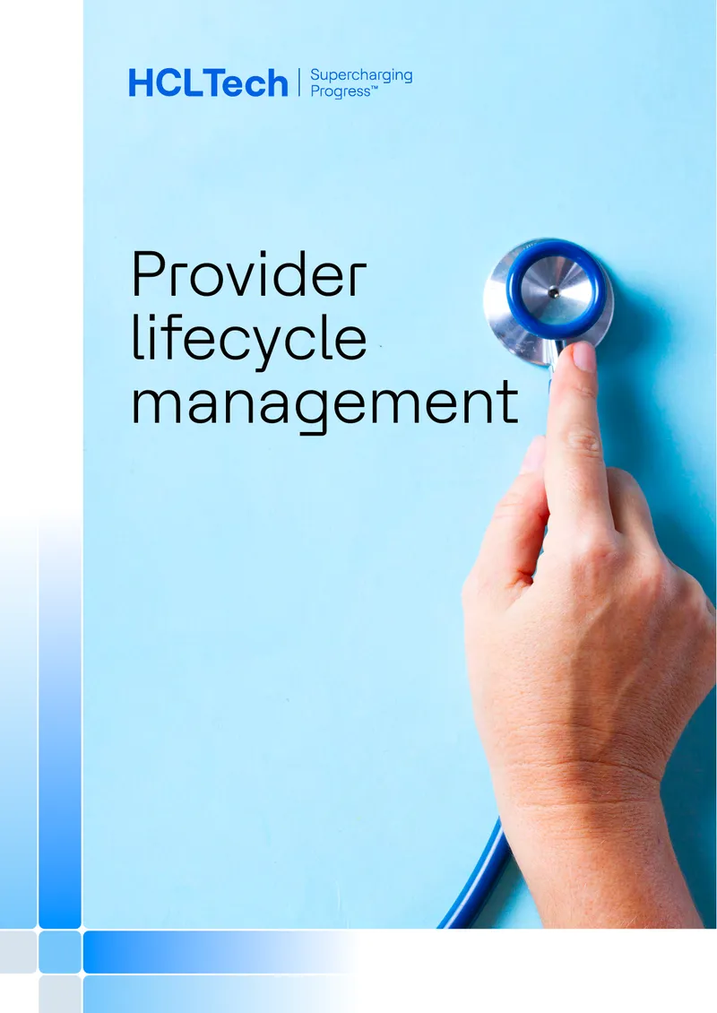 Provider Lifecycle Management in Healthcare preview page 1