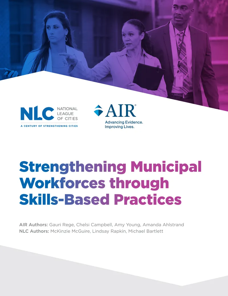 Strengthening Municipal Workforces through Skills-Based Practices preview page 1