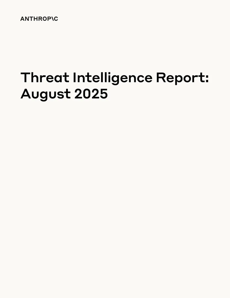 Threat Intelligence Report on AI-Enhanced Cybercrime preview page 1