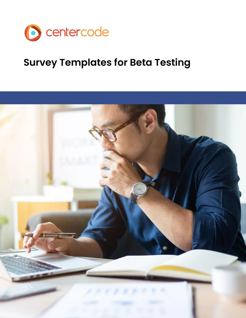 Survey Templates for Beta Testing preview page 1
