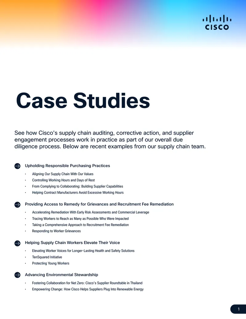 Upholding Responsible Purchasing Practices in Supply Chain preview page 1