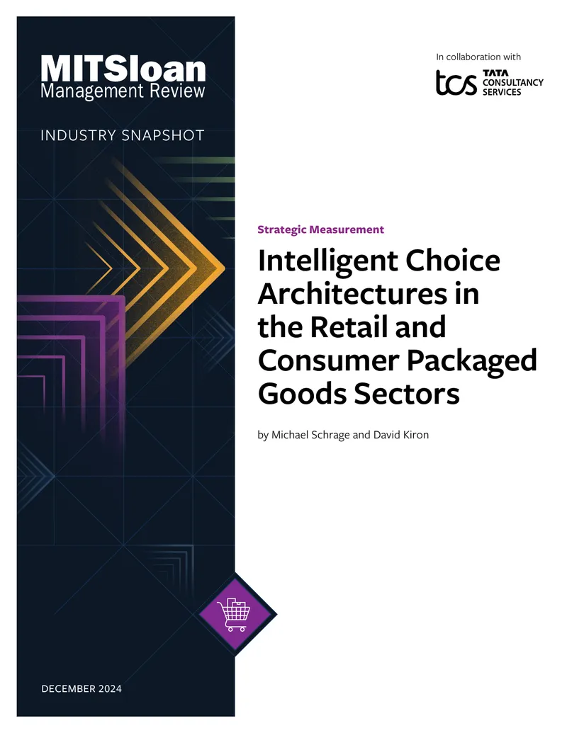 Intelligent Choice Architectures in Retail and CPG Sectors preview page 1