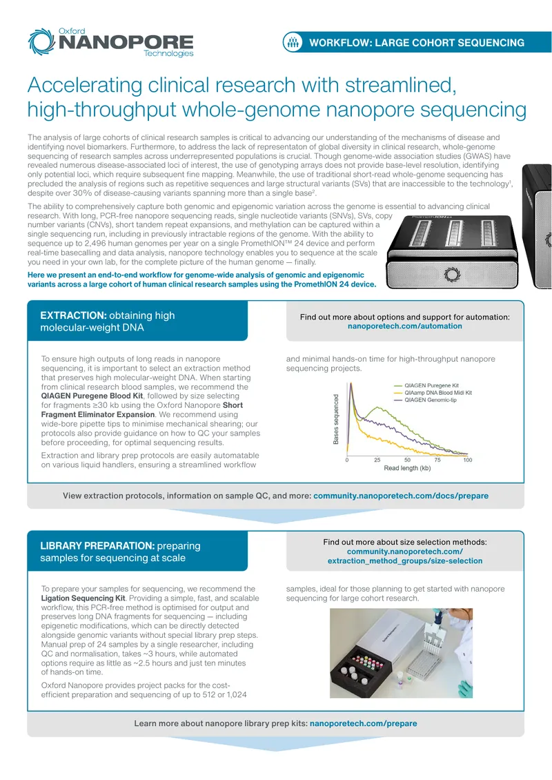 Whole-Genome Sequencing Workflow for Clinical Research preview page 1