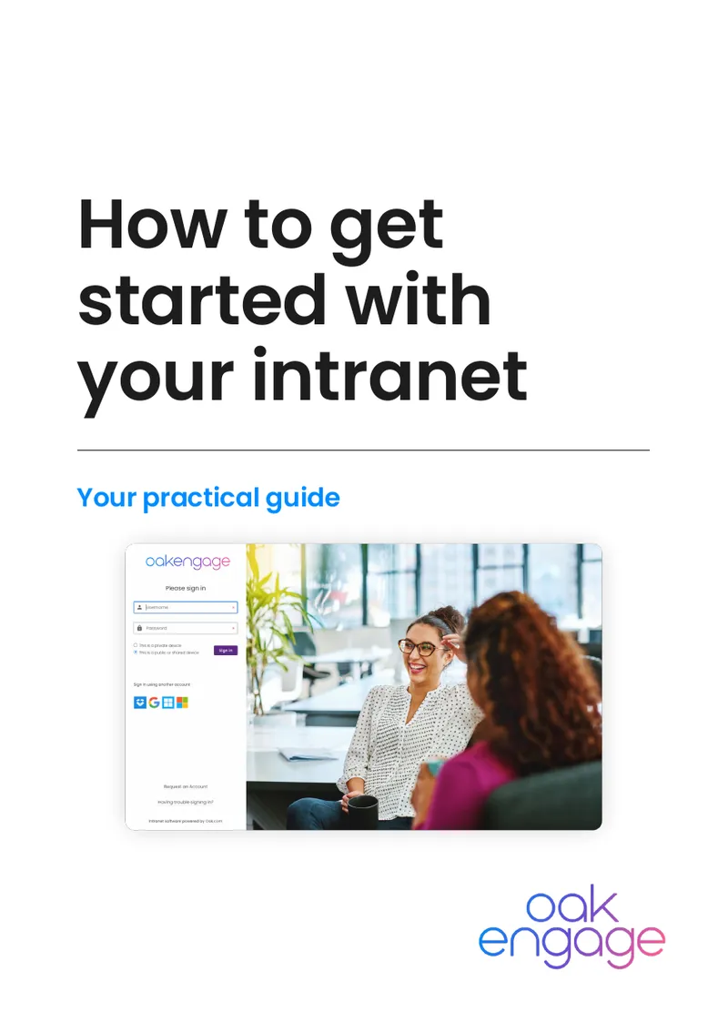 Guide to Implementing Your Intranet Successfully preview page 1