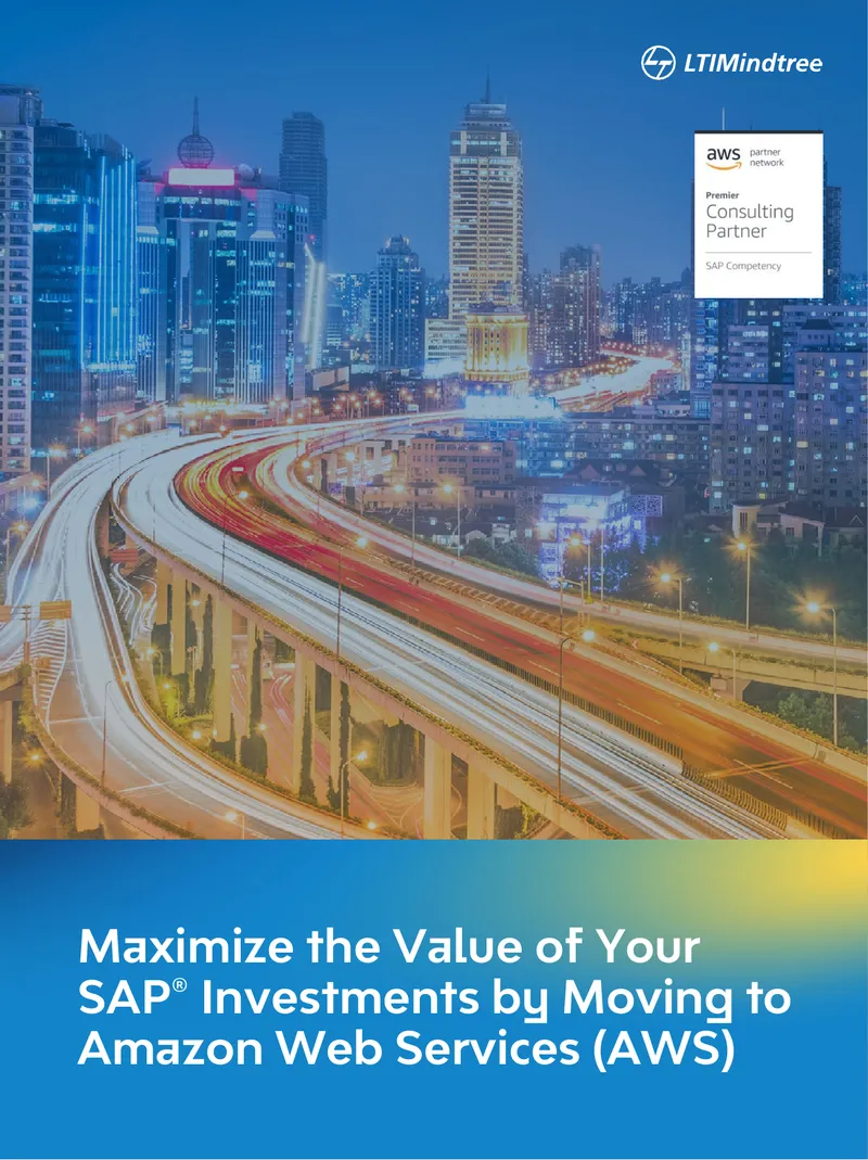 Maximizing SAP Investments with AWS Cloud Transition preview page 1